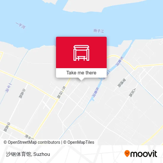 沙钢体育馆 map