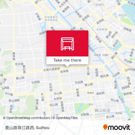 鹿山路珠江路西 map