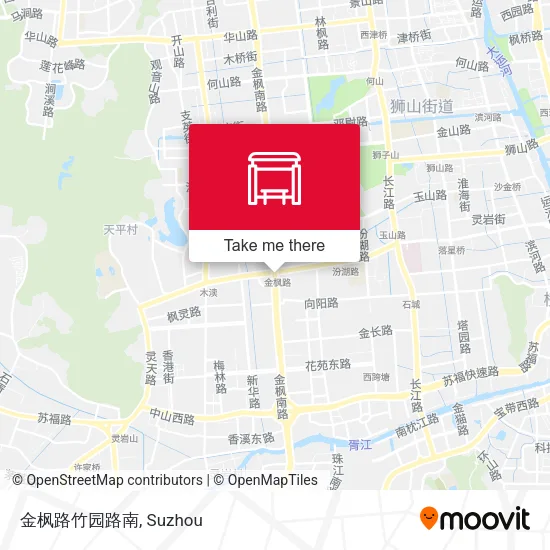 金枫路竹园路南 map