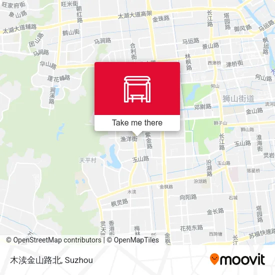 木渎金山路北 map
