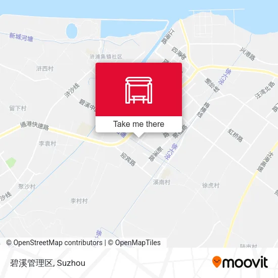 碧溪管理区 map