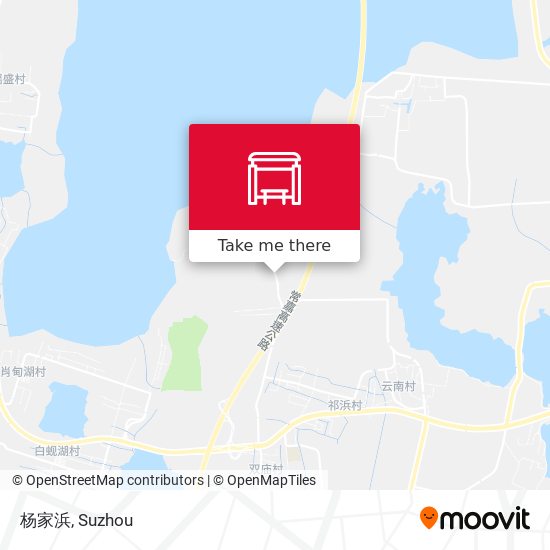 杨家浜 map