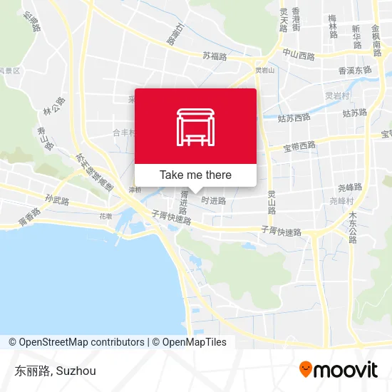 东丽路 map