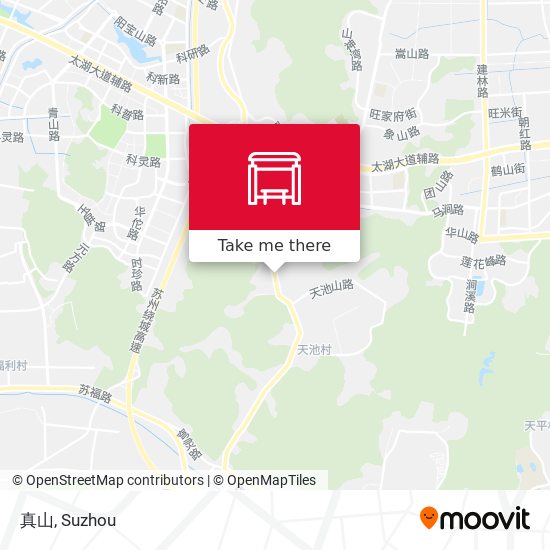 真山 map