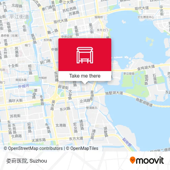 娄葑医院 map