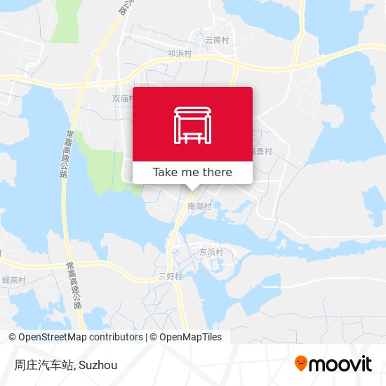 周庄汽车站 map