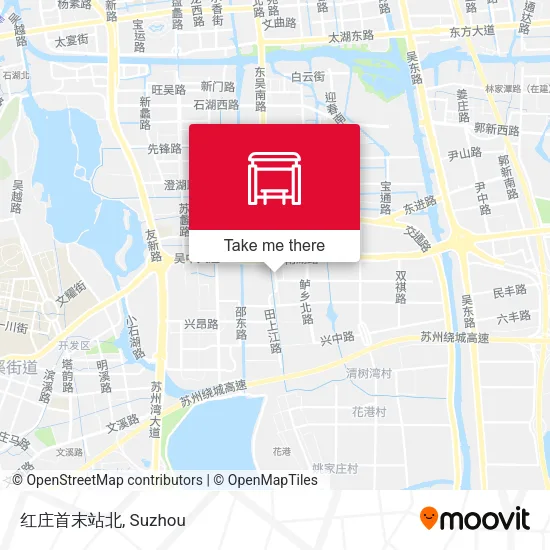 红庄首末站北 map
