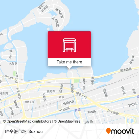 唯亭蟹市场 map