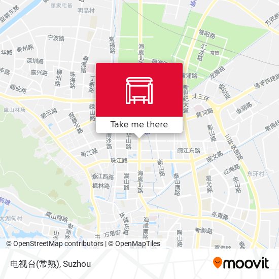 电视台(常熟) map