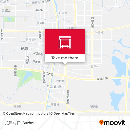 龙津村口 map