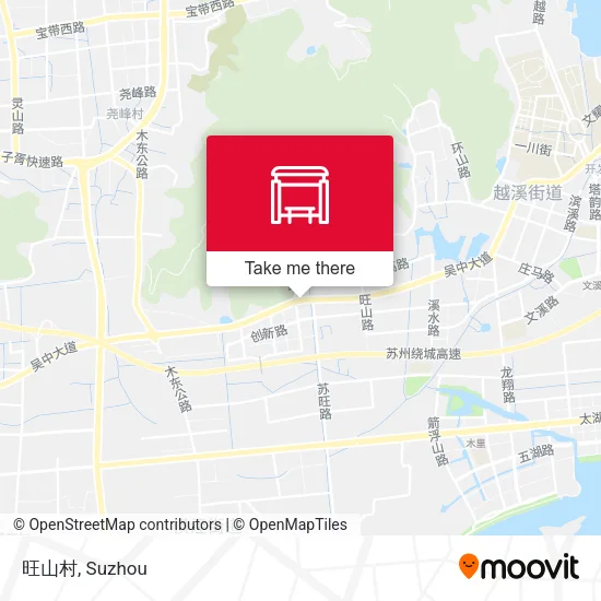 旺山村 map