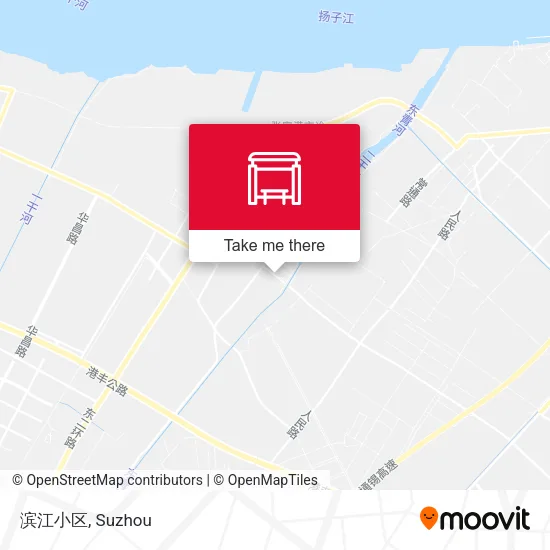 滨江小区 map