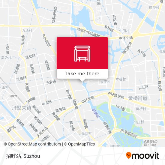 招呼站 map