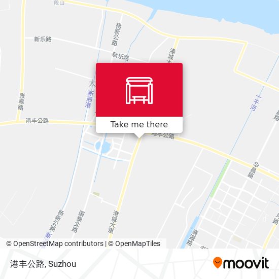 港丰公路 map