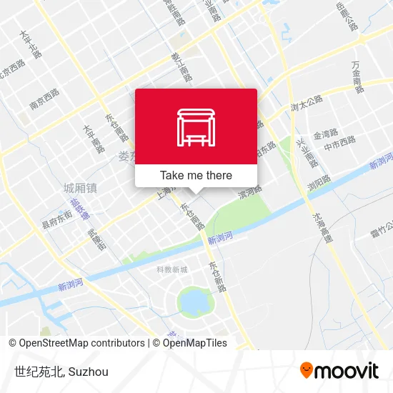 世纪苑北 map