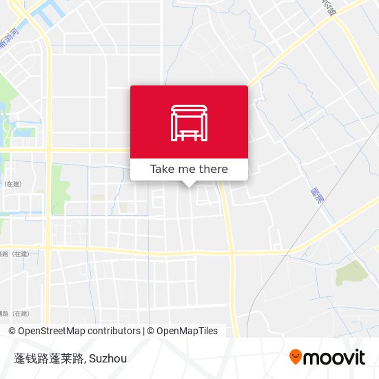 蓬钱路蓬莱路 map