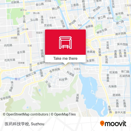 医药科技学校 map