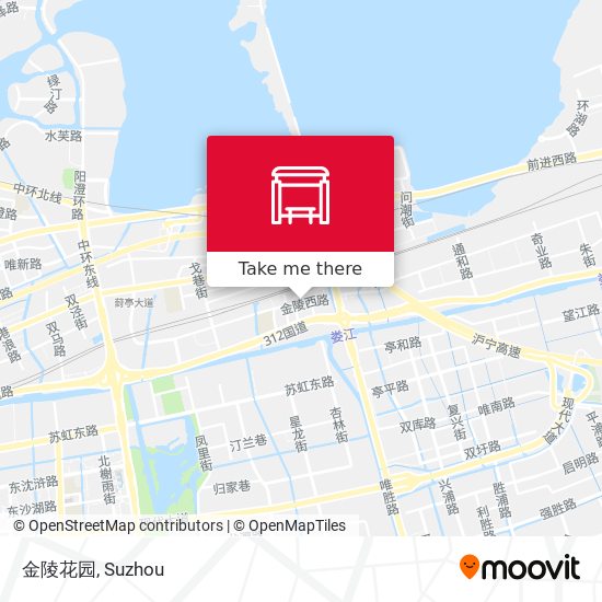 金陵花园 map