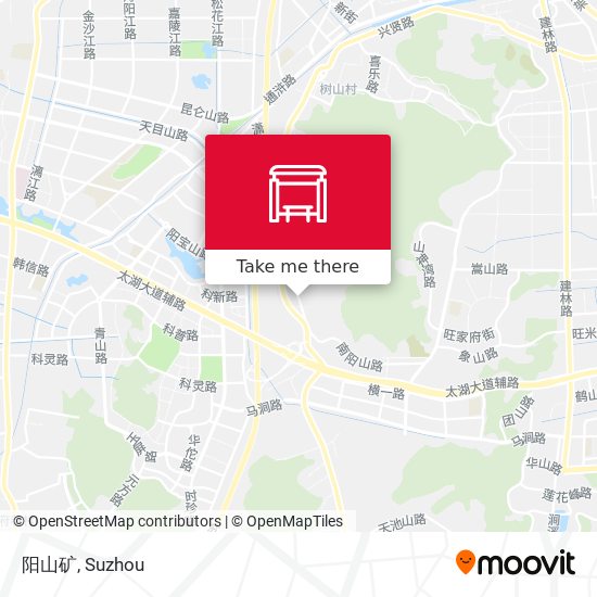 阳山矿 map