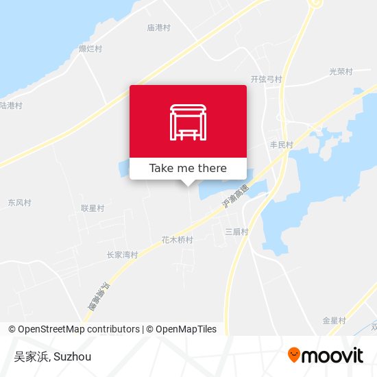 吴家浜 map