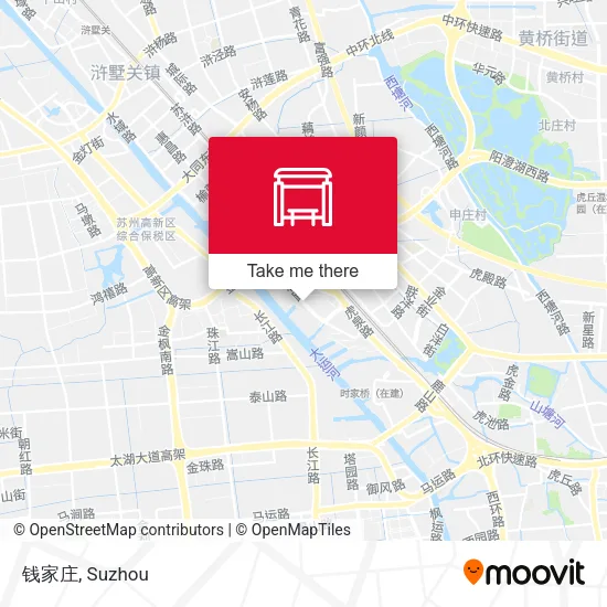 钱家庄 map