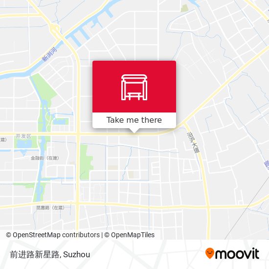 前进路新星路 map