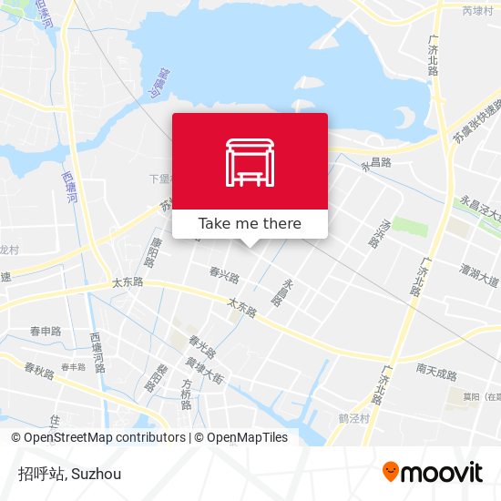 招呼站 map