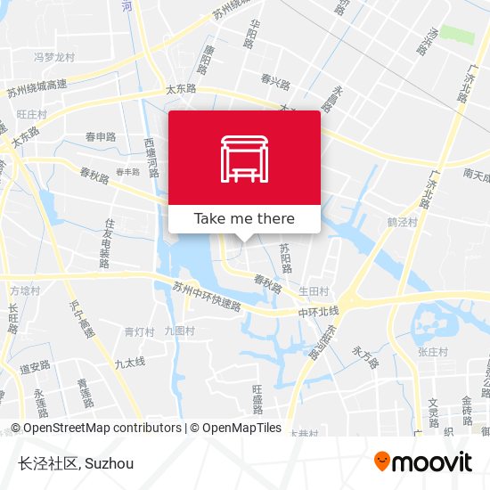 长泾社区 map