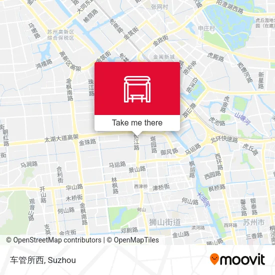 车管所西 map