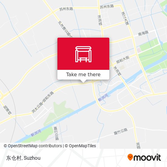 东仓村 map