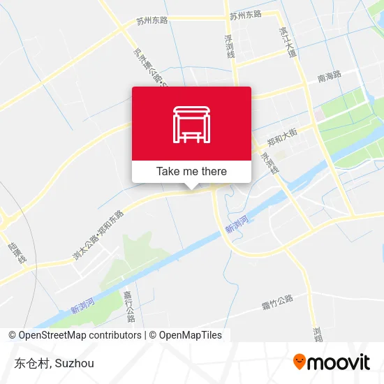 东仓村 map