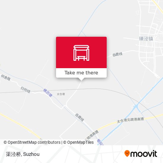 渠泾桥 map