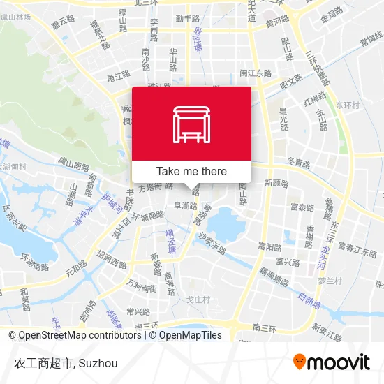 农工商超市 map