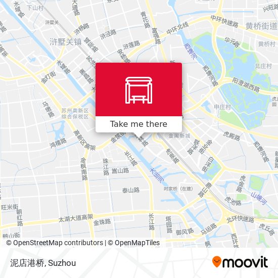 泥店港桥 map