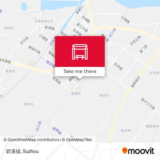 碧溪镇 map