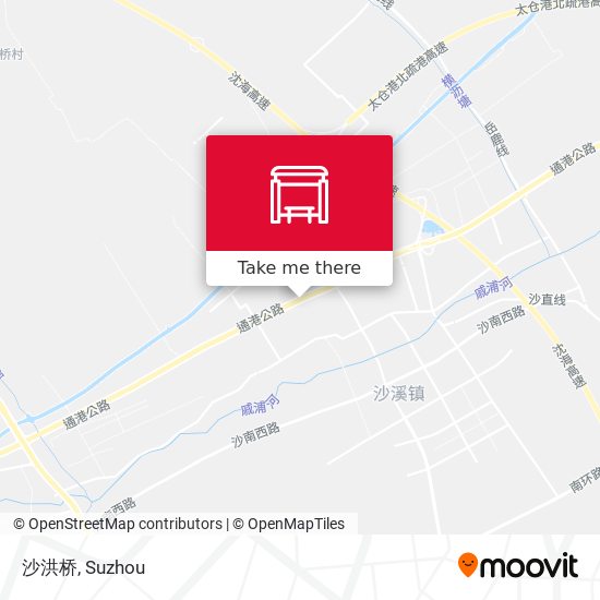 沙洪桥 map