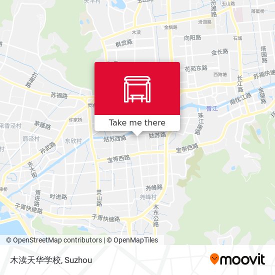 木渎天华学校 map