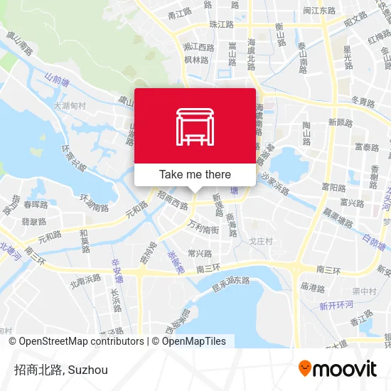 招商北路 map