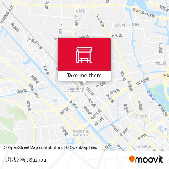 浏沽泾桥 map