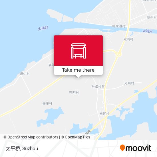 太平桥 map
