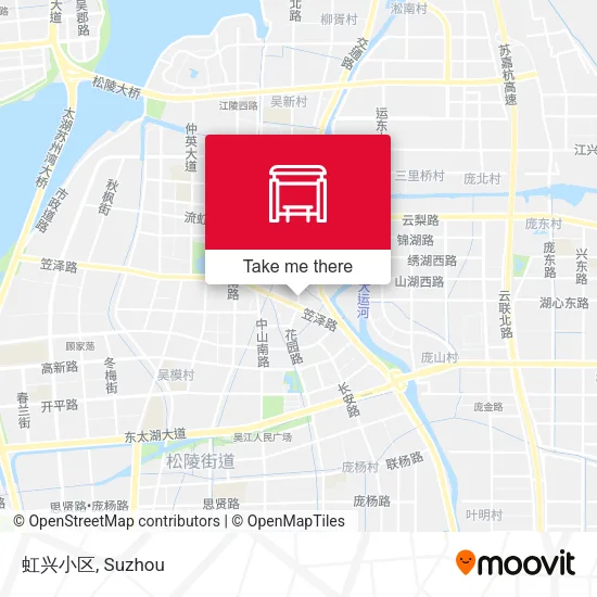 虹兴小区 map