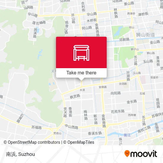 南浜 map