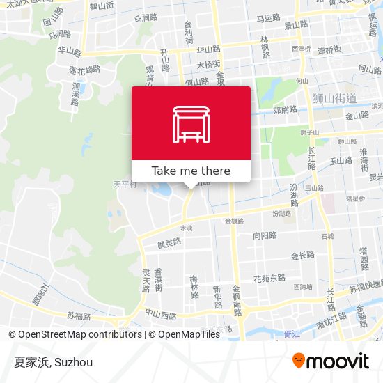 夏家浜 map