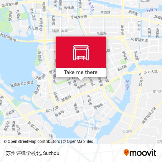 苏州评弹学校北 map