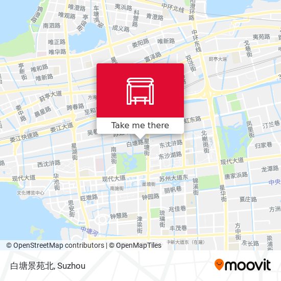 白塘景苑北 map