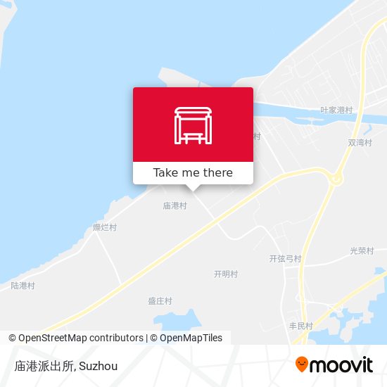 庙港派出所 map