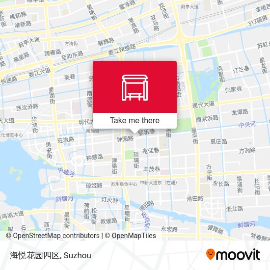 海悦花园四区 map