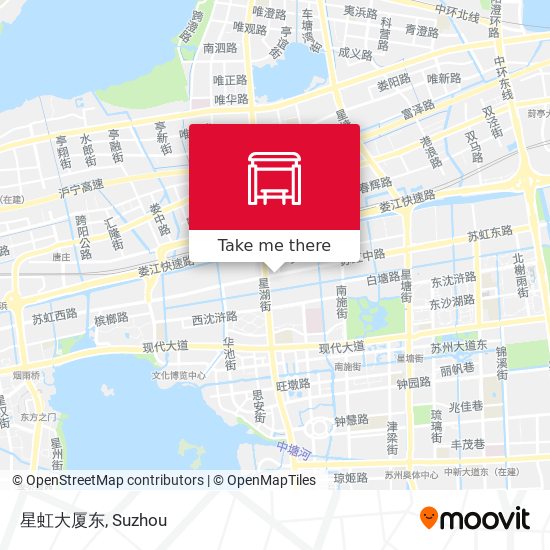 星虹大厦东 map