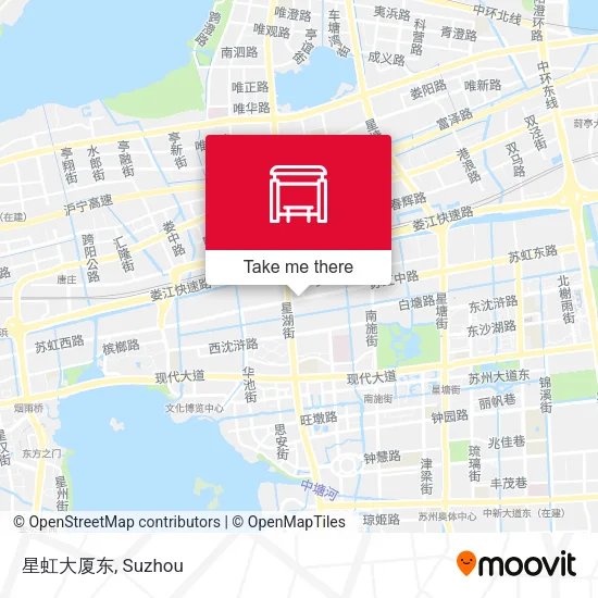 星虹大厦东 map