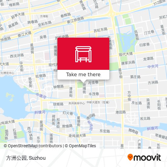 方洲公园 map